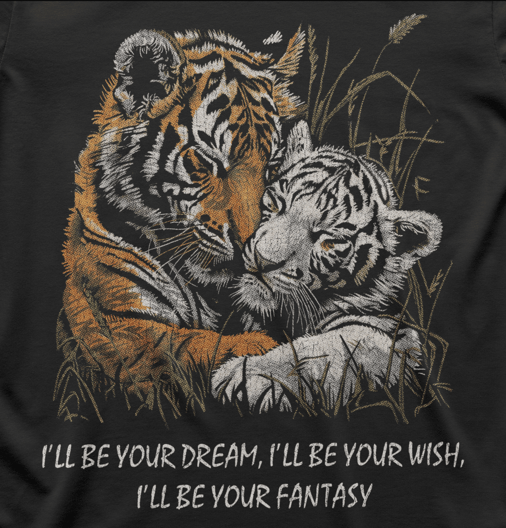 Tigers In Love Truly Madly Deeply T-Shirt — Wavey Goods Co.